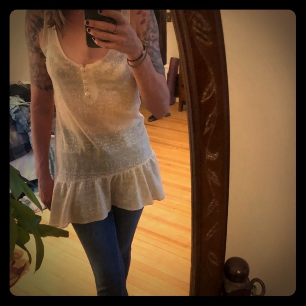 Kimchi Blue Sheer Tank Dress